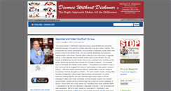 Desktop Screenshot of divorcewithoutdishonor.com